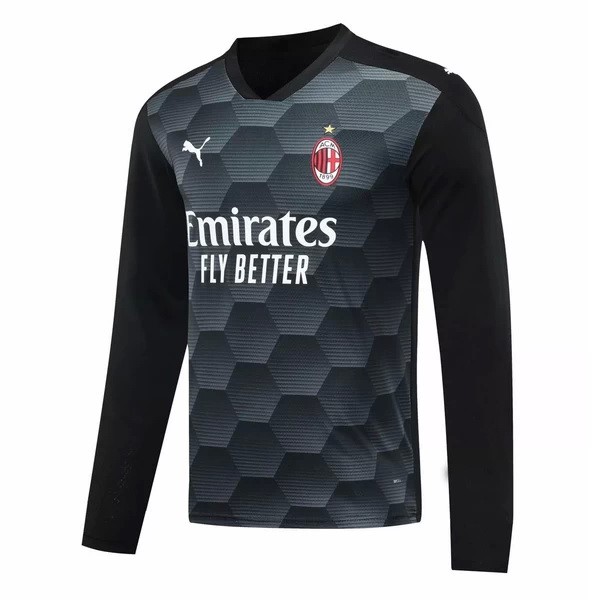 Camiseta AC Milan 2ª ML Portero 2020 2021 Negro